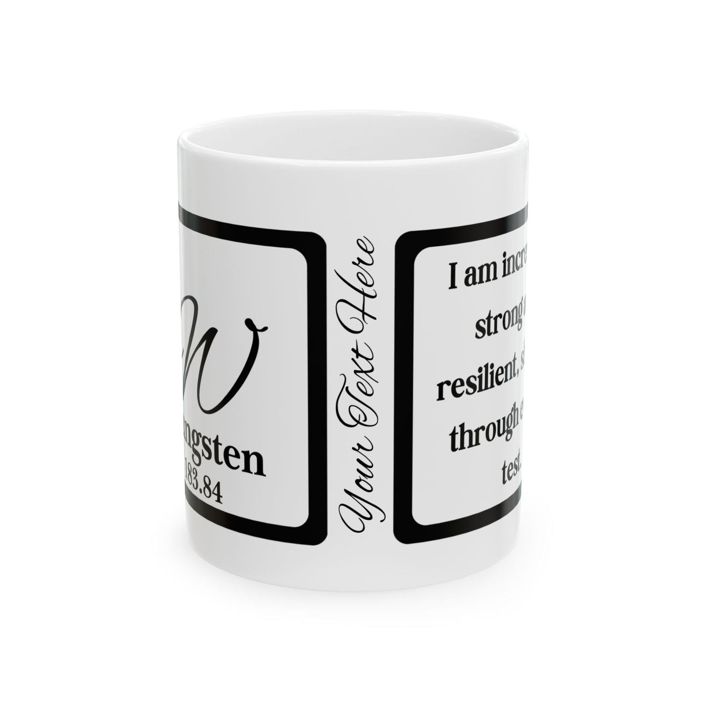 Periodic Affirmations© 74 W Tungsten