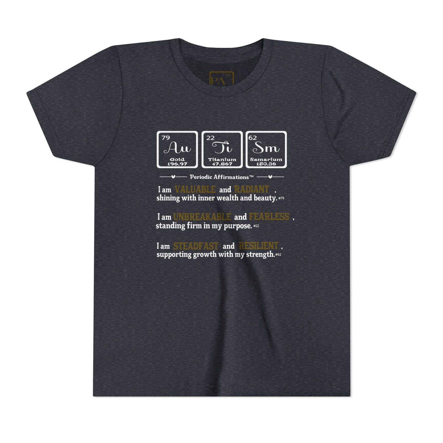 Au · Ti · Sm Youth Autism Awareness T-Shirt