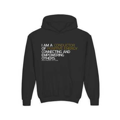 Periodic Affirmations™ Youth Hoodie (V2) Element 29 Cu Copper