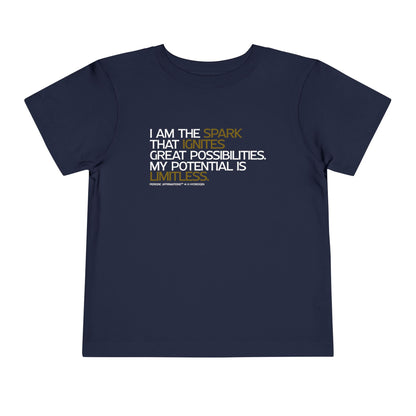 Periodic Affirmations™ Toddler T-Shirt (V2) Element 1 H Hydrogen