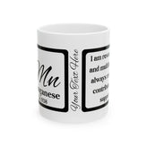 25 Mn Manganese Affirmation Mug