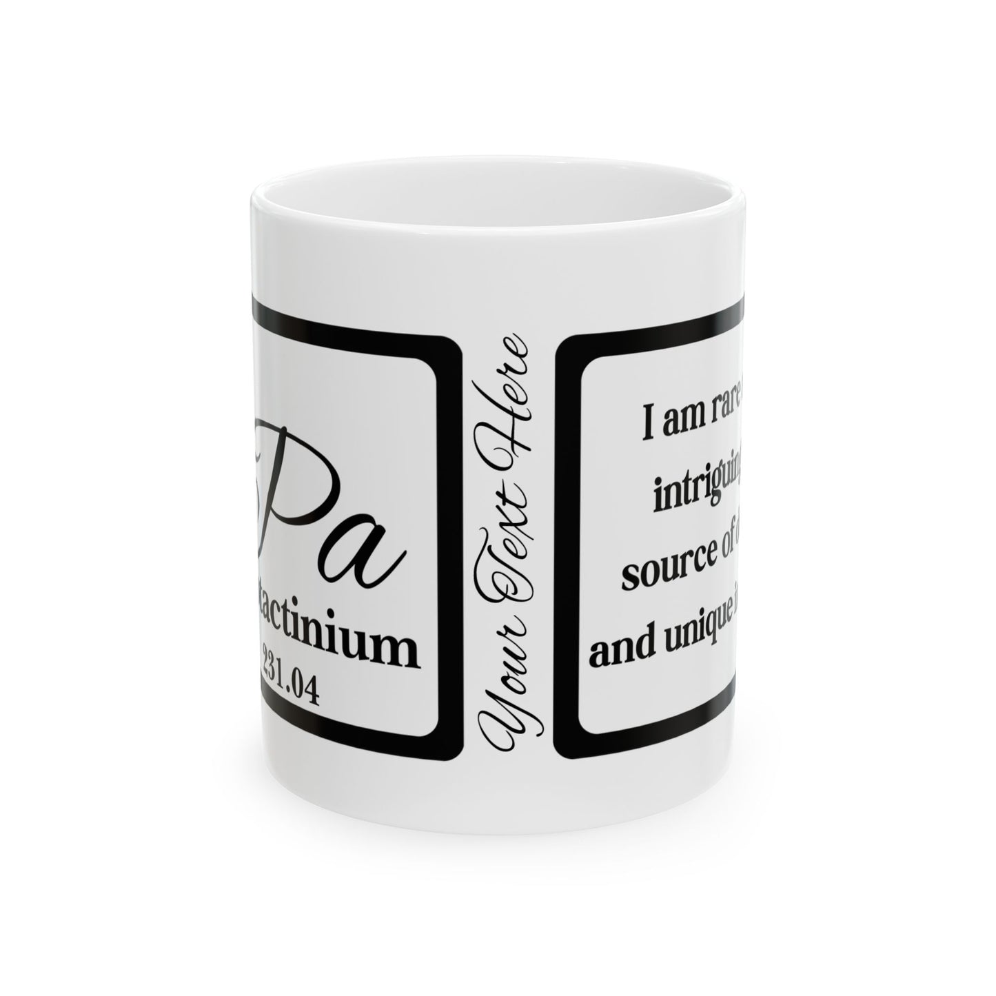 Periodic Affirmations™ 91 Pa Protactinium