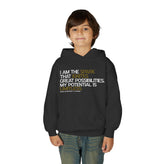 1 H Hydrogen Affirmation Youth Hoodie (V2)