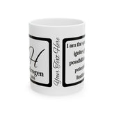 1 H Hydrogen Affirmation Mug
