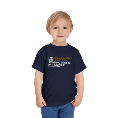 Periodic Affirmations™ Toddler T-Shirt (V2) Element 22 Ti Titanium