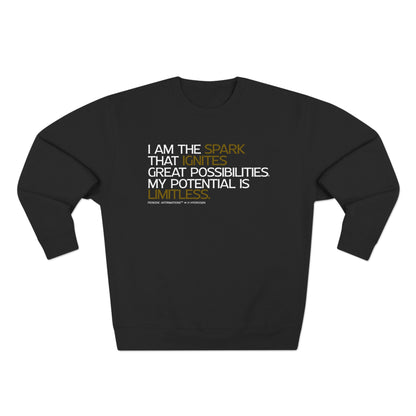 Periodic Affirmations™ Sweatshirt (v2) Element 1 H Hydrogen