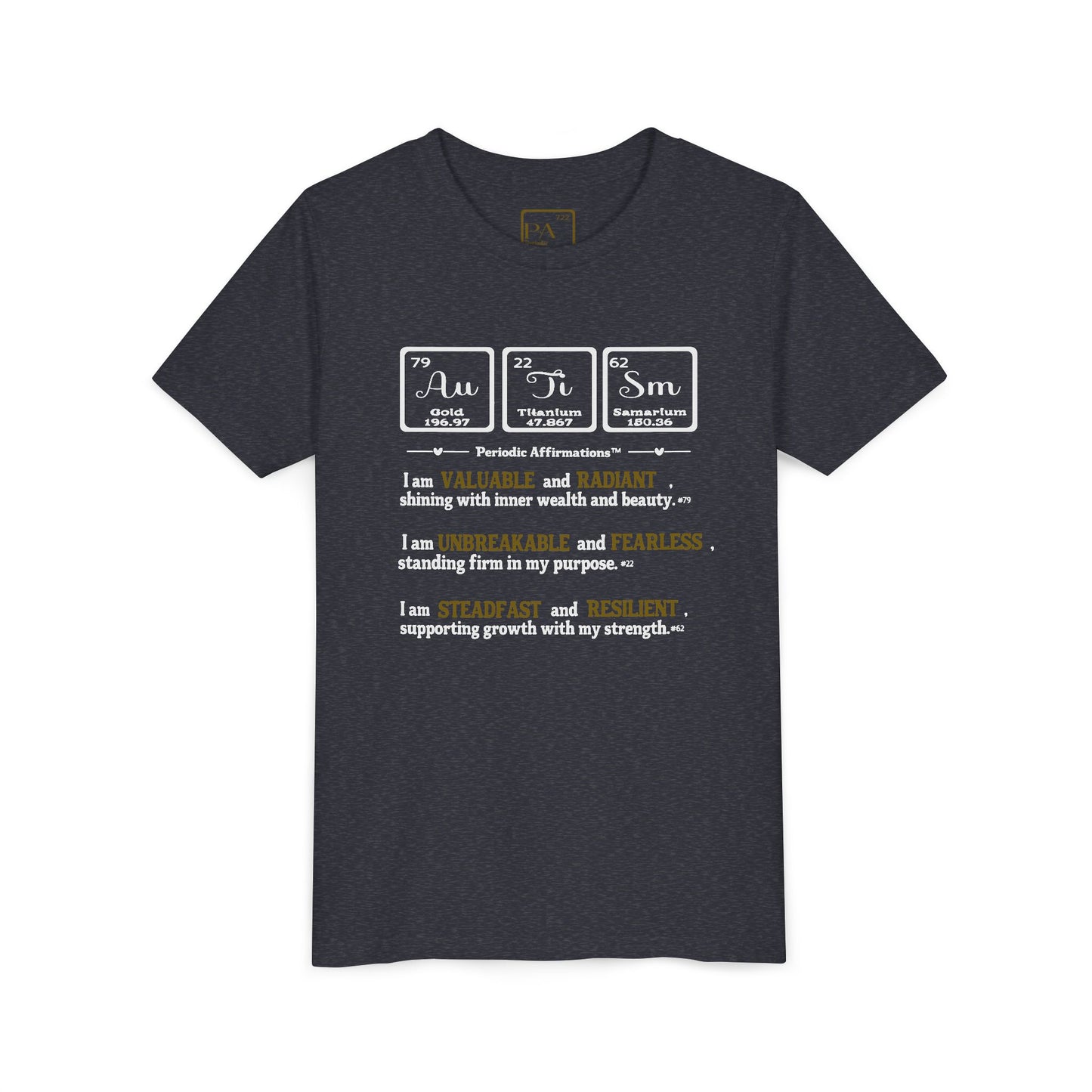 Au · Ti · Sm Youth Autism Awareness T-Shirt