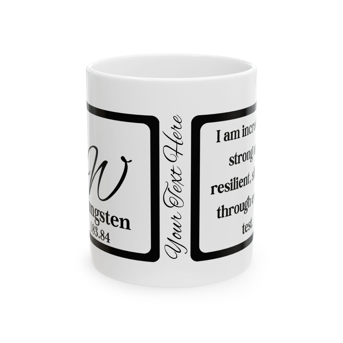 Periodic Affirmations™ 74 W Tungsten