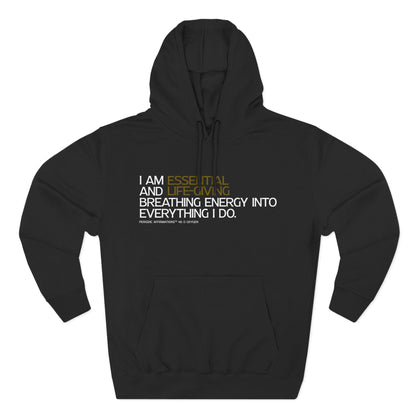 Periodic Affirmations™ Hoodie (V2) Element 8 O Oxygen