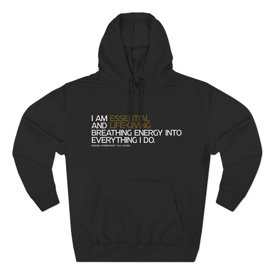 Periodic Affirmations™ Hoodie (V2) Element 8 O Oxygen