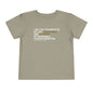 Periodic Affirmations™ Toddler T-Shirt (V2) Element 6 C Carbon
