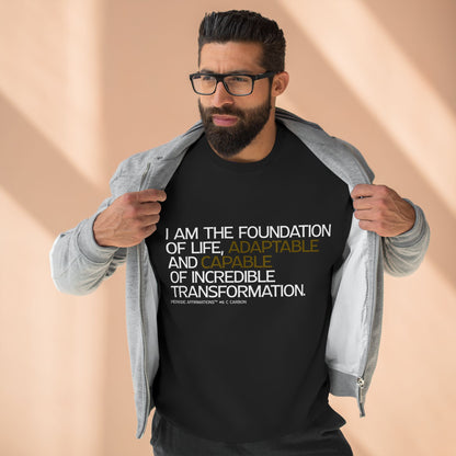 Periodic Affirmations™ Sweatshirt (v2) Element 6 C Carbon