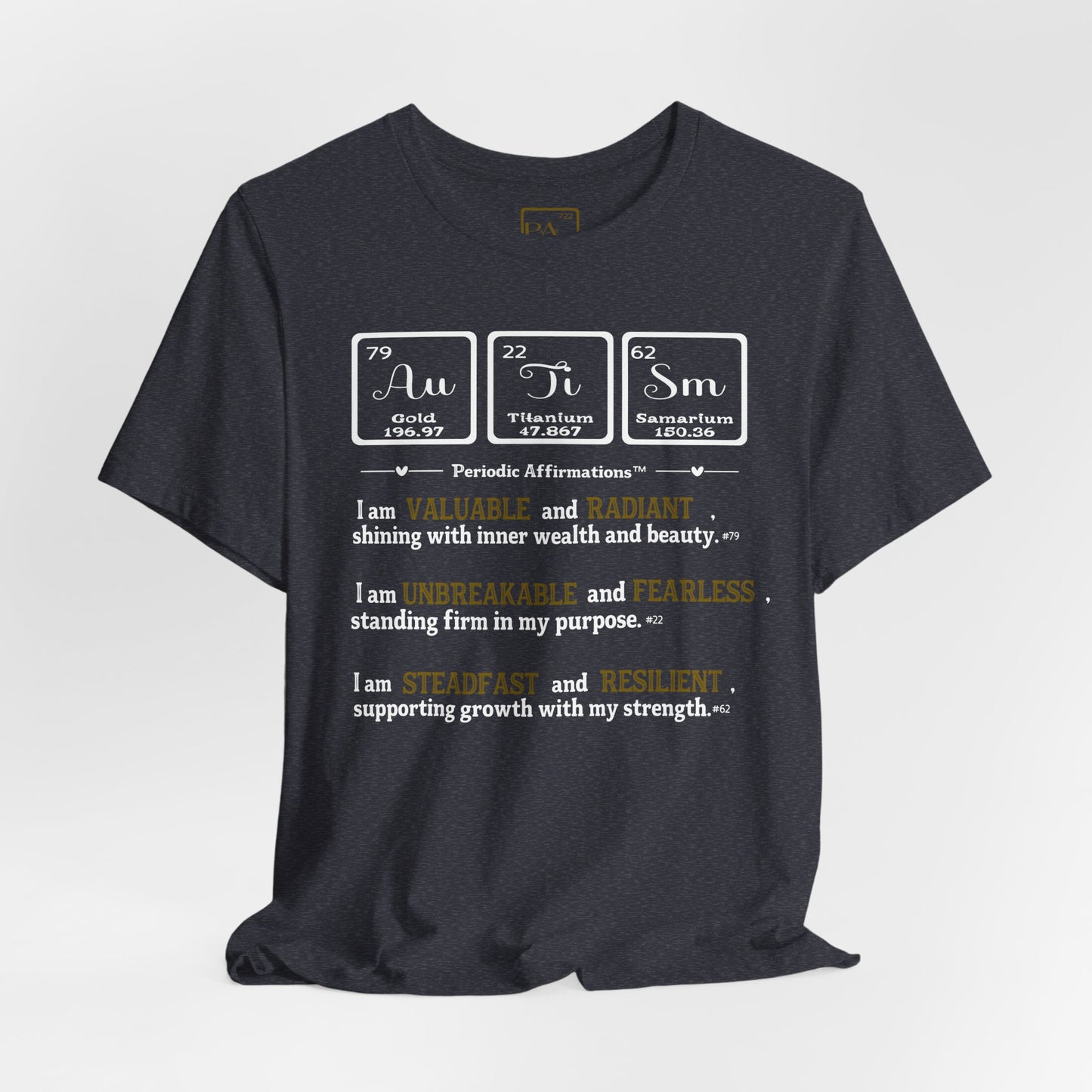 Au · Ti · Sm Autism Awareness T-Shirt