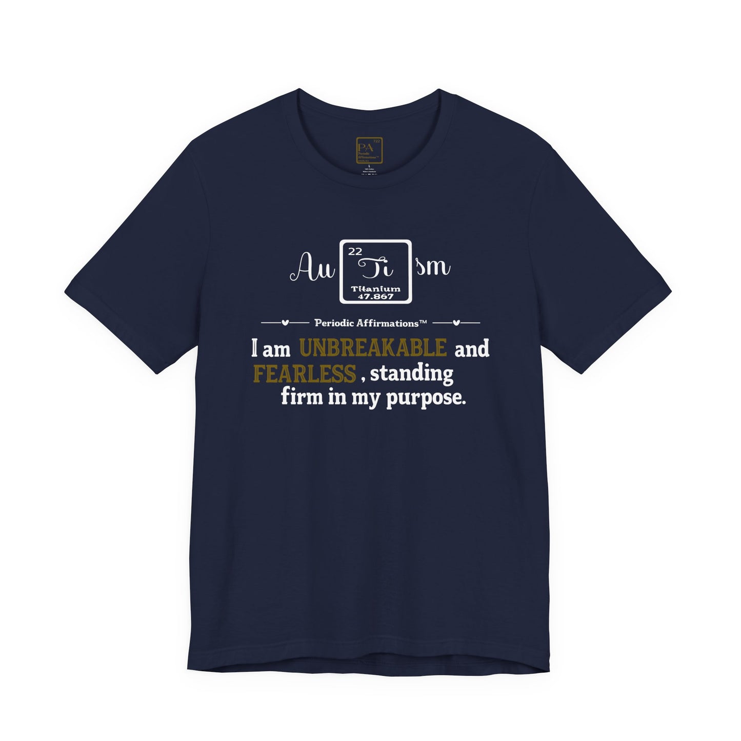 Titanium (Ti) Autism Awareness T-Shirt