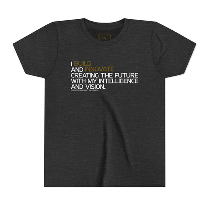 Periodic Affirmations™ Youth T-Shirt (V2) Element 14 Si Silicon