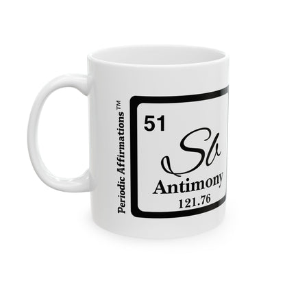 Periodic Affirmations™ 51 Sb Antimony