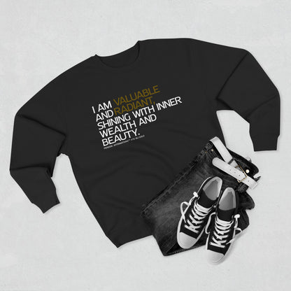 Periodic Affirmations™ Sweatshirt (v2) Element 79 Au Gold
