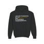 Periodic Affirmations™ Youth Hoodie (V2)  Element 6 C Carbon