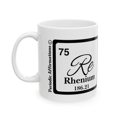Periodic Affirmations© 75 Re Rhenium