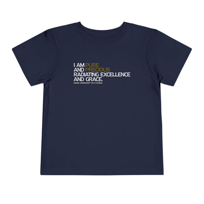 Periodic Affirmations™ Toddler T-Shirt (V2) Element 78 Pt Platinum