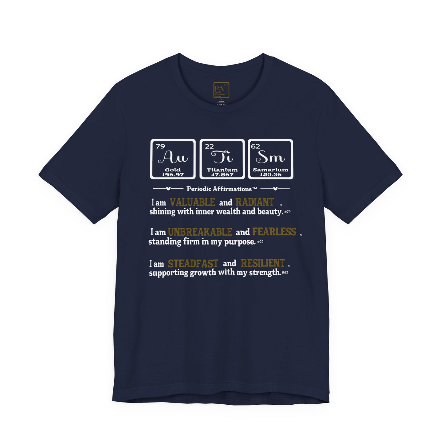 Au · Ti · Sm Autism Awareness T-Shirt