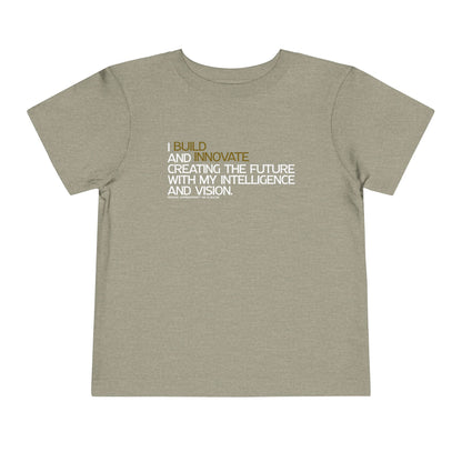 Periodic Affirmations™ Toddler T-Shirt (V2) Element 14 Si Silicon