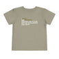 Periodic Affirmations™ Toddler T-Shirt (V2) Element 14 Si Silicon