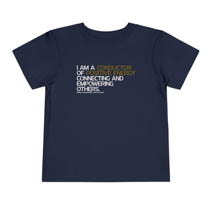 Periodic Affirmations™ Toddler T-Shirt (V2) Element 29 Cu Copper