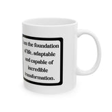 6 C Carbon Affirmation Mug