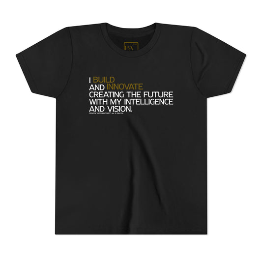 Periodic Affirmations™ Youth T-Shirt (V2) Element 14 Si Silicon