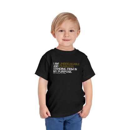 Periodic Affirmations™ Toddler T-Shirt (V2) Element 22 Ti Titanium