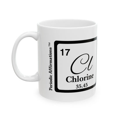 Periodic Affirmations™ 17 Cl Chlorine