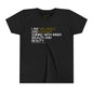 Periodic Affirmations™ Youth T-Shirt (V2) Element 79 Au Gold
