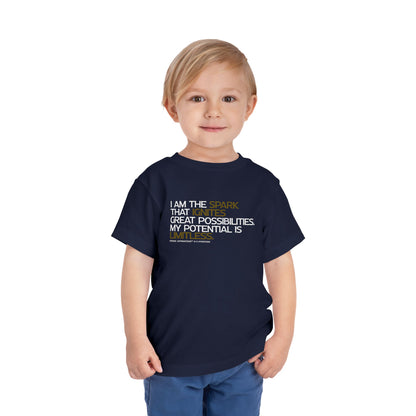 Periodic Affirmations™ Toddler T-Shirt (V2) Element 1 H Hydrogen