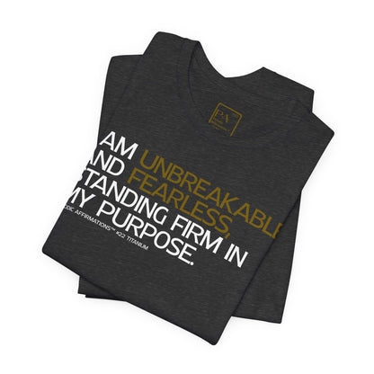 Periodic Affirmations™ T-Shirt (V2) Element 22 Ti Titanium