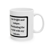 59 Pr Praseodymium Affirmation Mug