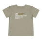 Periodic Affirmations™ Toddler T-Shirt (V2) Element 79 Au Gold