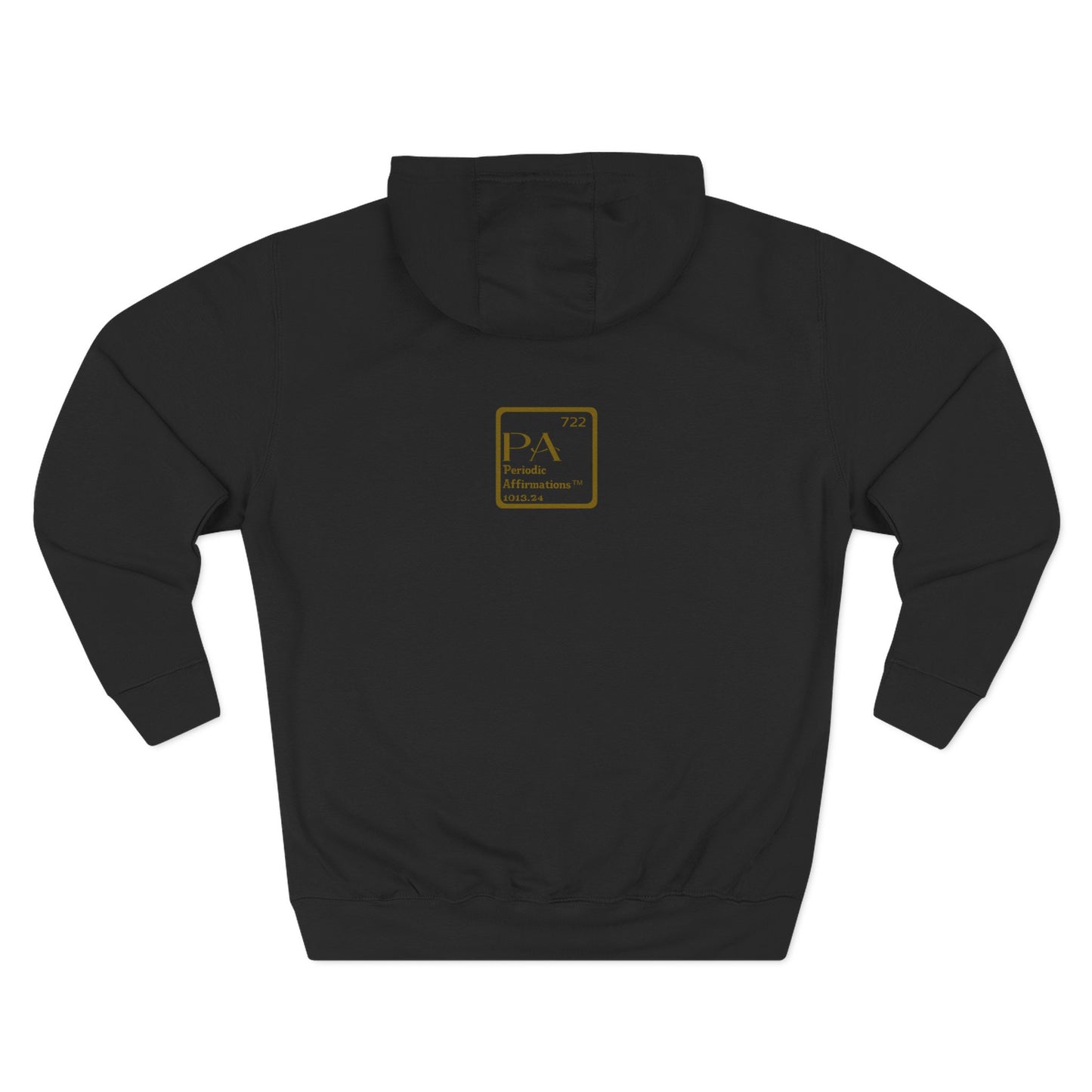 Periodic Affirmations™ Hoodie (V2) Element 78 Pt Platinum