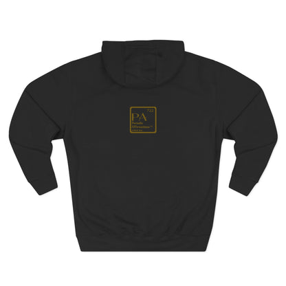 Periodic Affirmations™ Hoodie (V2) Element 78 Pt Platinum