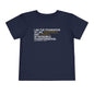 Periodic Affirmations™ Toddler T-Shirt (V2) Element 6 C Carbon