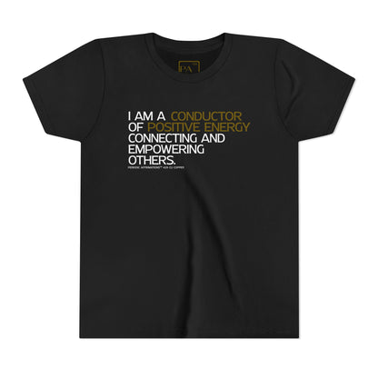 Periodic Affirmations™ Youth T-Shirt (V2) Element 29 Cu Copper