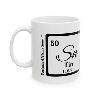 Periodic Affirmations™ 50 Sn Tin