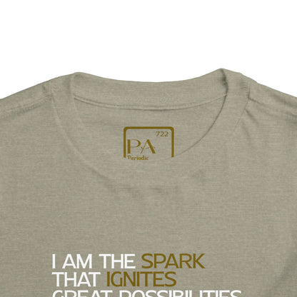 Periodic Affirmations™ Toddler T-Shirt (V2) Element 1 H Hydrogen