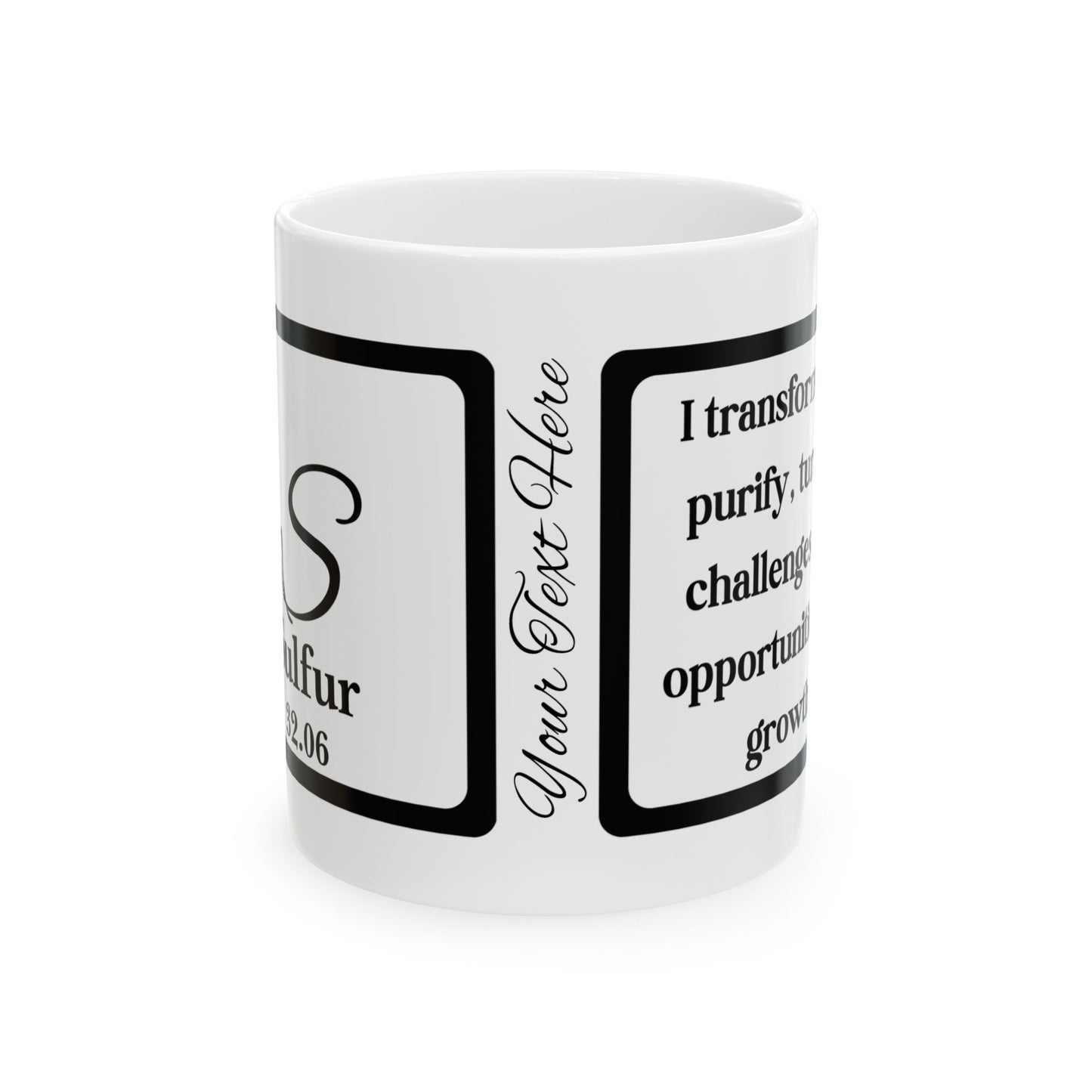 Periodic Affirmations© 16 S Sulfur