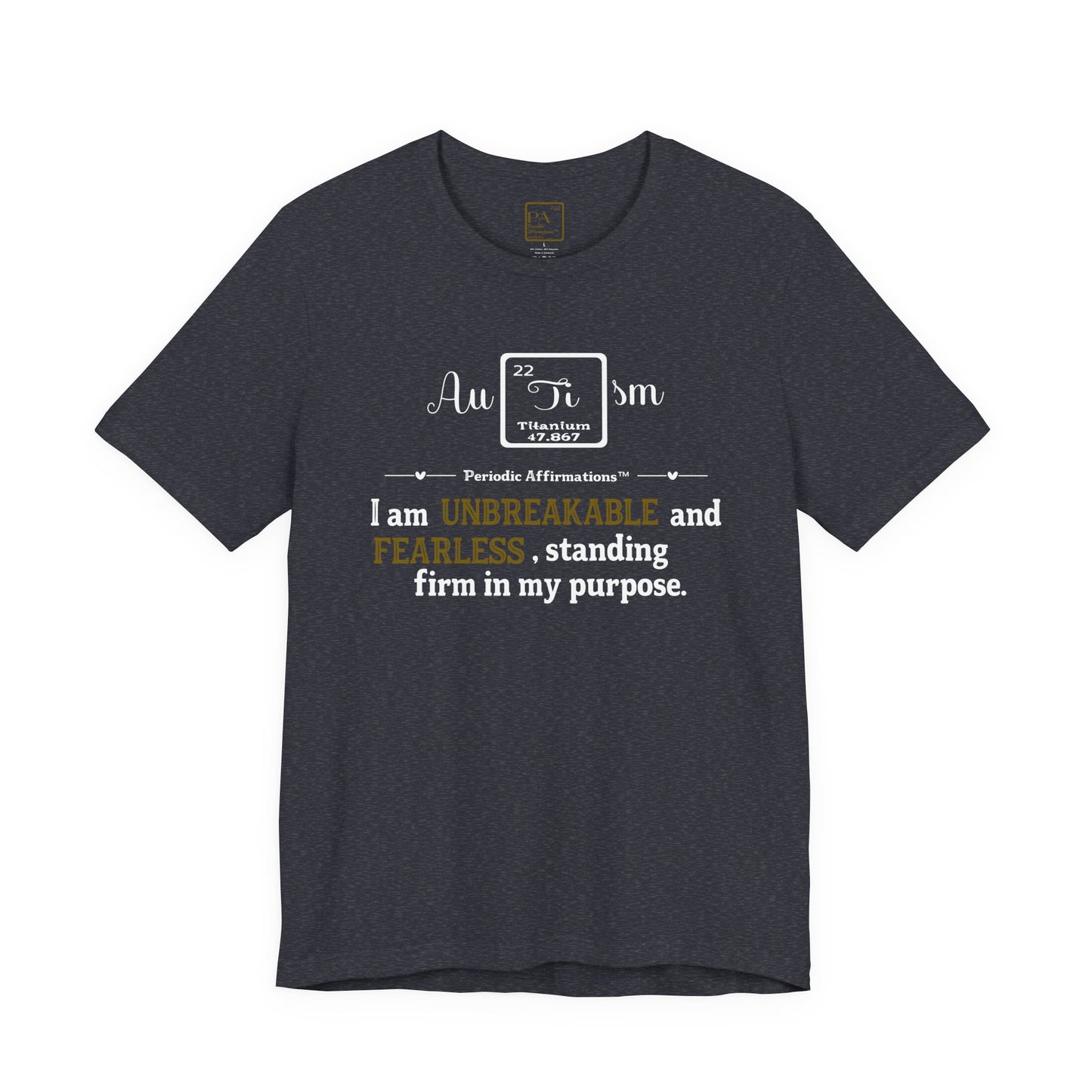 Titanium (Ti) Autism Awareness T-Shirt