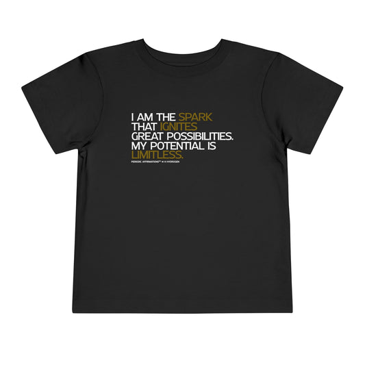 Periodic Affirmations™ Toddler T-Shirt (V2) Element 1 H Hydrogen