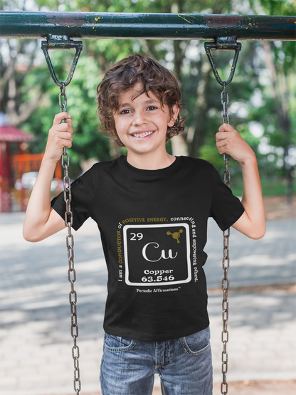 Periodic Affirmations™ Toddler T-Shirt Element 29 Cu Copper