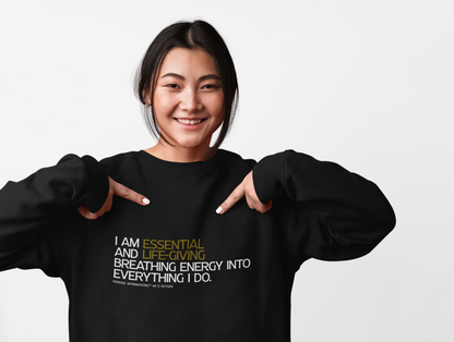 Periodic Affirmations™ Sweatshirt (v2) Element 8 O Oxygen