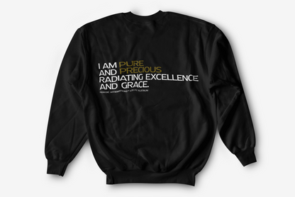 Periodic Affirmations™ Sweatshirt (v2) Element 78 Pt Platinum