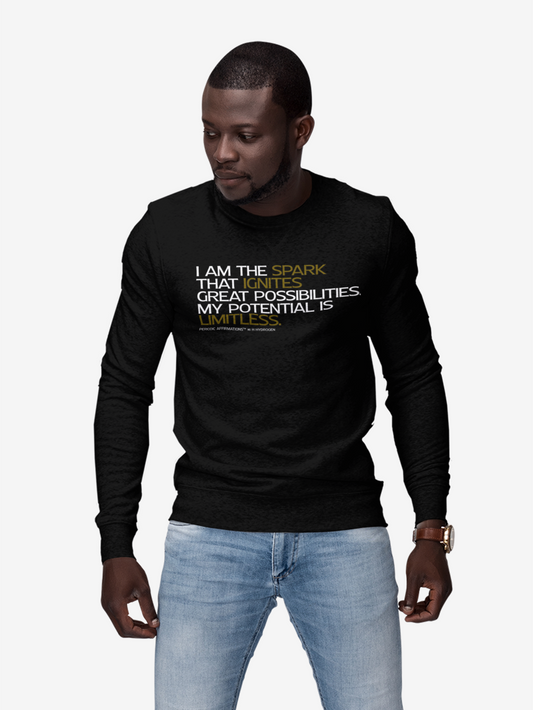 Periodic Affirmations™ Sweatshirt (v2) Element 1 H Hydrogen